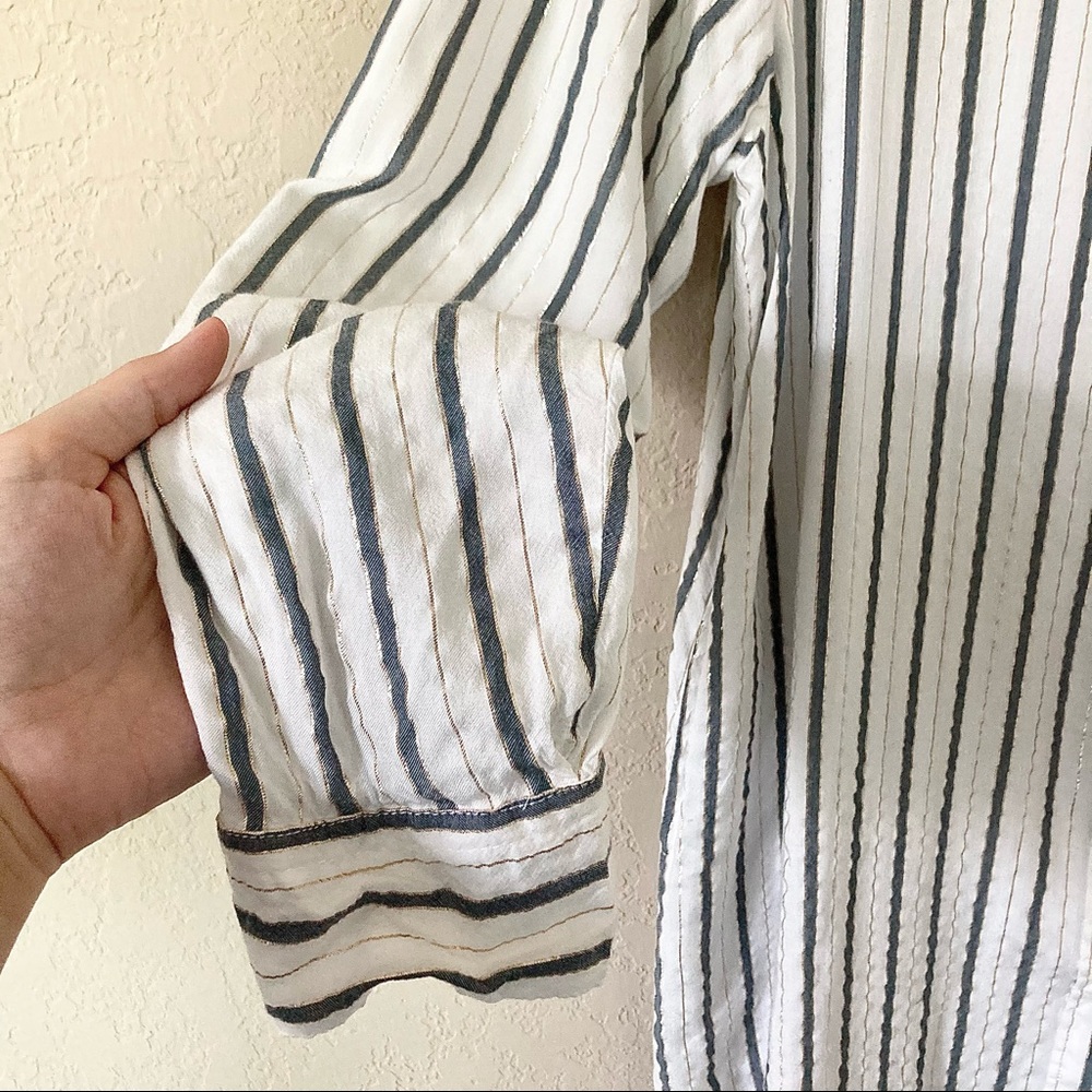Onia Marie Striped Dress in Ensign Blue | EUC - Picture 8 of 14